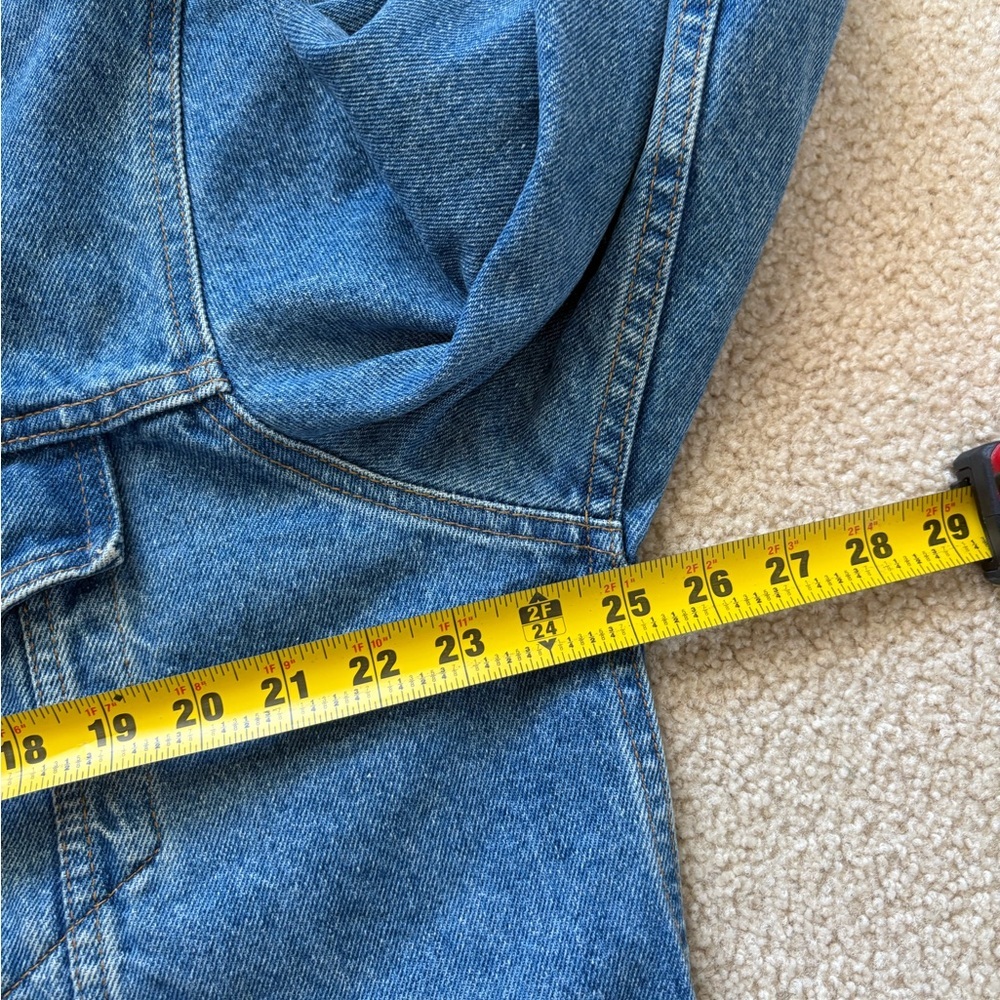 Vintage 80s Levi’s Orange Tab Type III Denim Trucker Jacket Size 48 / Large - Picture 10 of 12